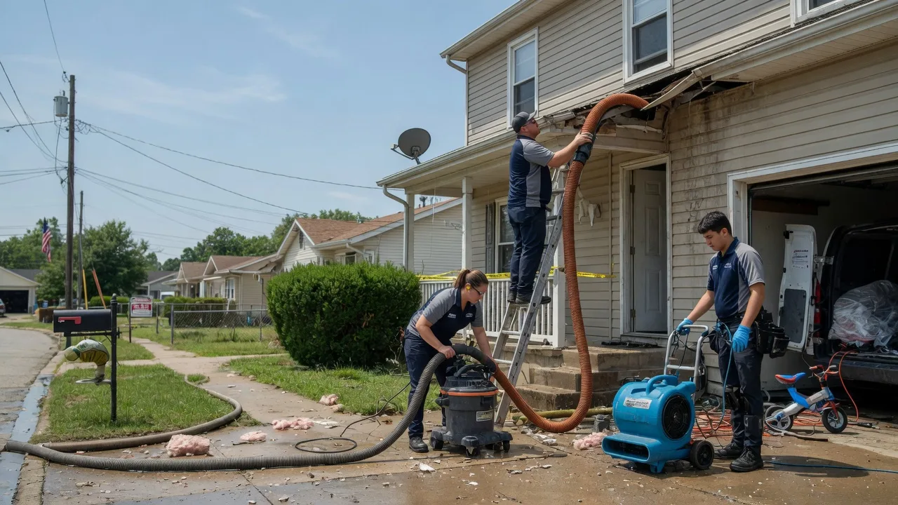 Water Damage Restoration in Jamestown, TN near me